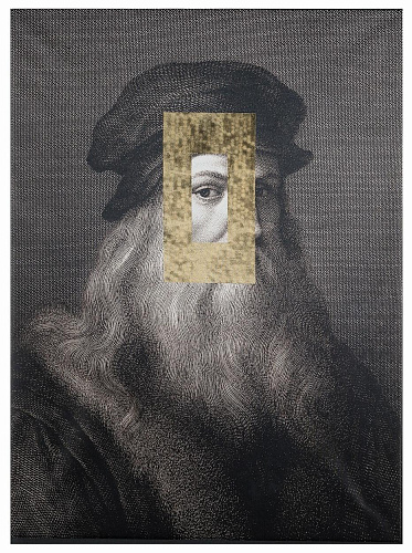 Panneau portrait Leonardo