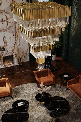Lustre Carré Imperial