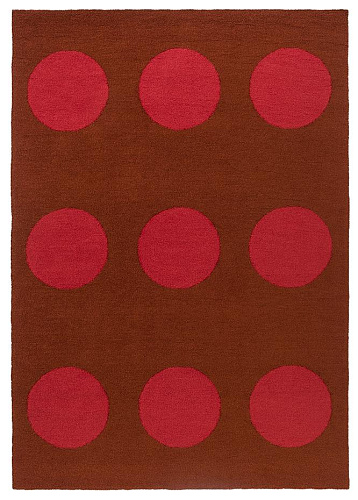 Tapis d’extérieur Festival Dots Rouge