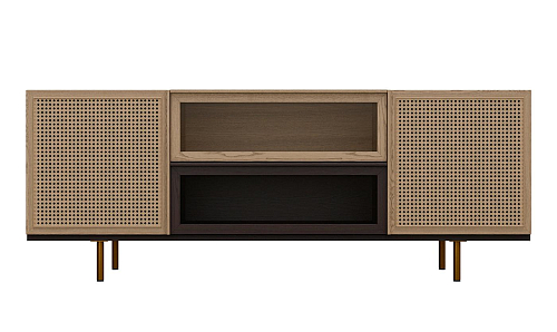 Buffet en bois de frêne