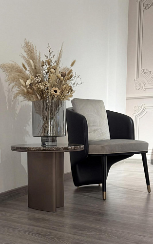 Vase cylindrique en verre Guest