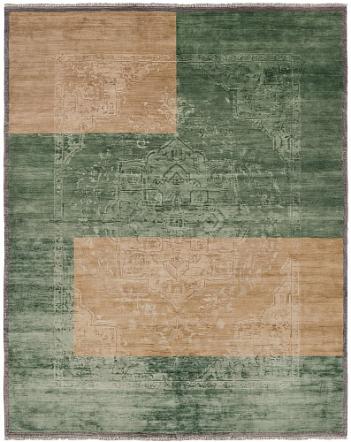 Tapis Sage Mosaic Green