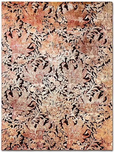 Tapis Camilla Original sur Violet Foncé