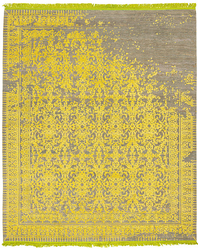 Tapis Ferrara Radi Rocked Jaune