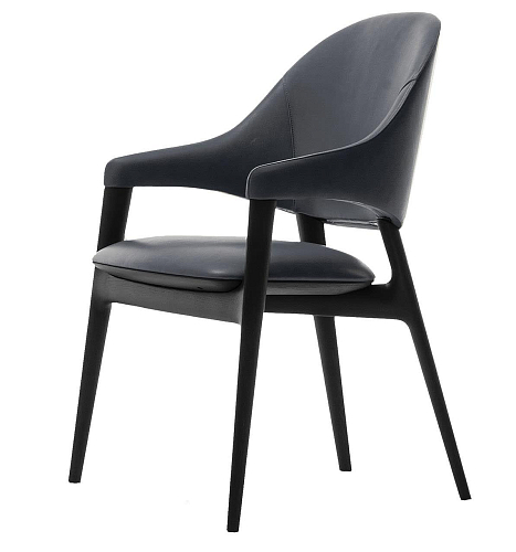 Fauteuil de table Egle gris