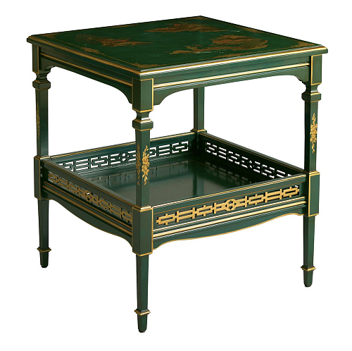 Table d'appoint verte