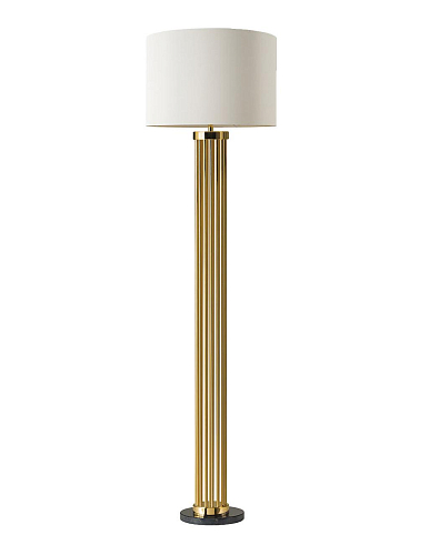 Lampadaire avec pied en marbre
