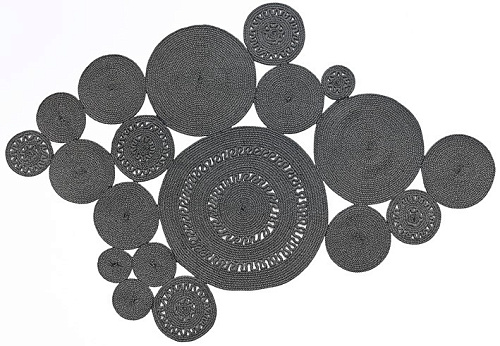Tapis Patchwork Alyssa Smoke