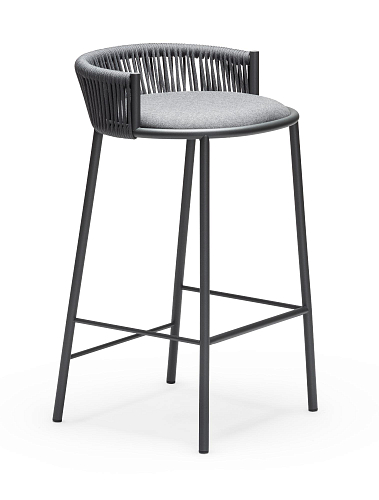 Tabouret de Bar d'Extérieur Millie SG-65 Gris
