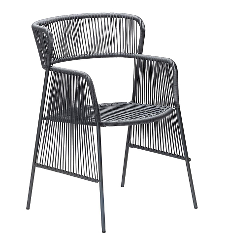 Chaise d'Extérieur Altana Anthracite
