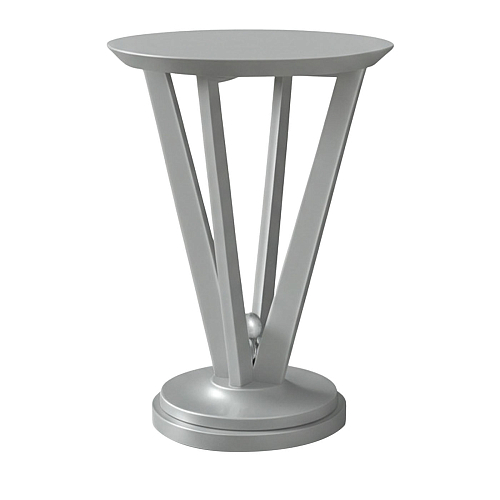 Table d'appoint feuille métallique