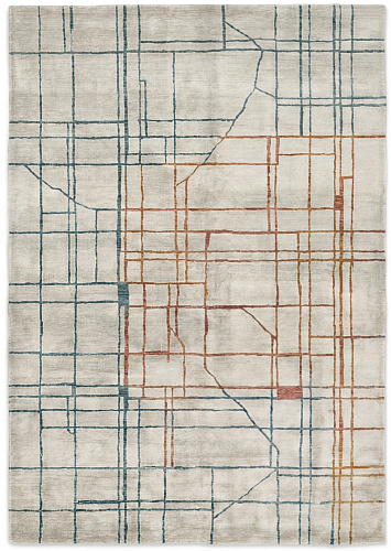 Tapis Linen Grid
