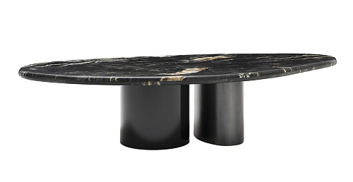Table basse Cloud avec plateau en marbre