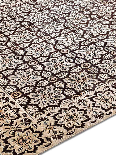 Tapis tissé main Carreaux