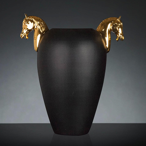 Grand vase Horse