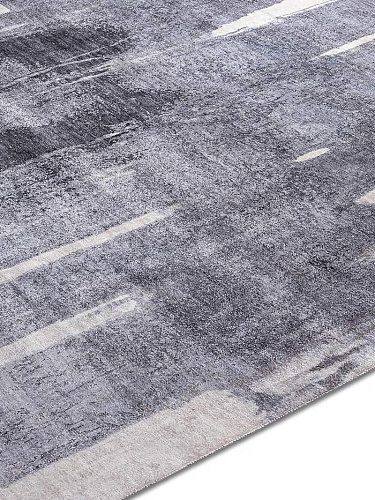 Tapis tissé main Gris Foncé