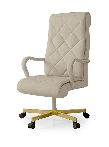 Chaise de Bureau Haute en Cuir Secret Love
