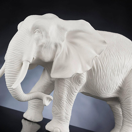 Sculpture éléphant africain