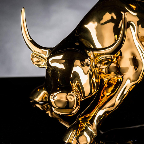 Sculpture Wall Street Bull