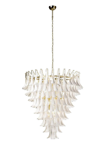 Lustre Rond Feuilles de Murano