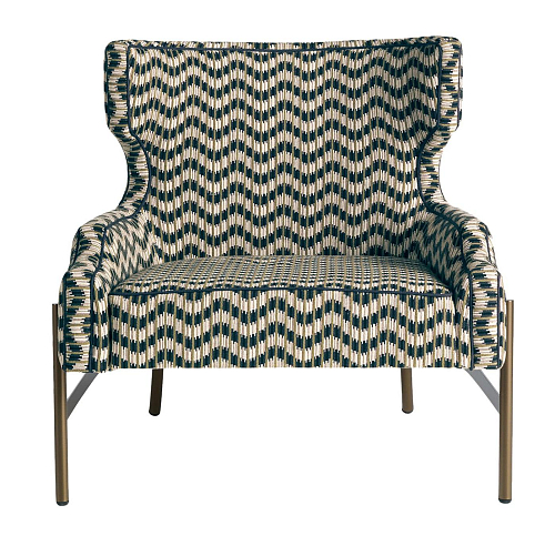 Fauteuil Atelier à motifs