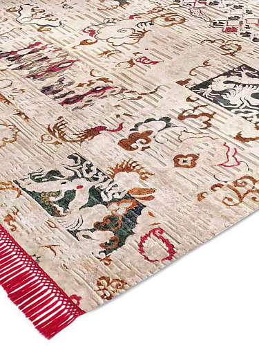 Tapis noué main de luxe Dragon