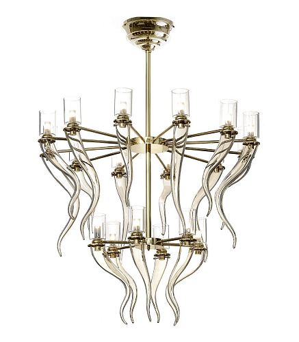 Lustre Murano Horn Or Doux