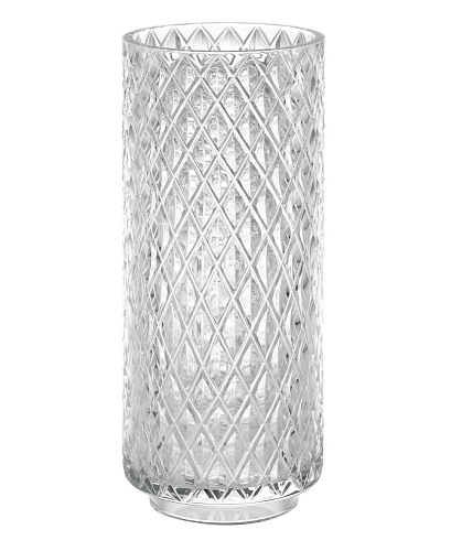 Vase en Cristal Losange Italien