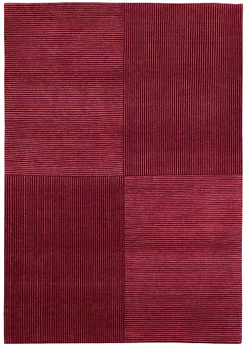 Tapis Vario 1 Rouge Foncé