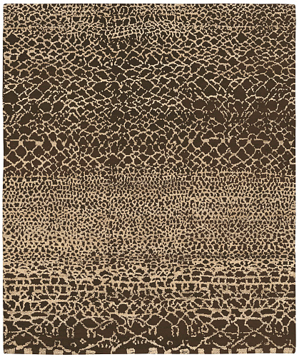 Tapis Gamba Tourouk Marron