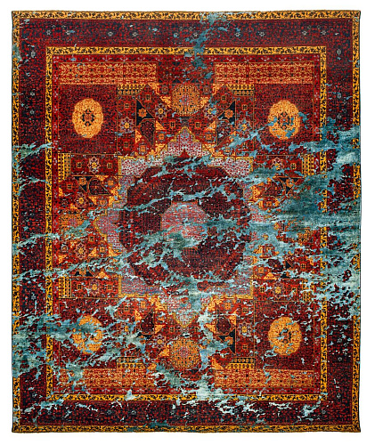 Tapis Mamluk Columbus Ciel