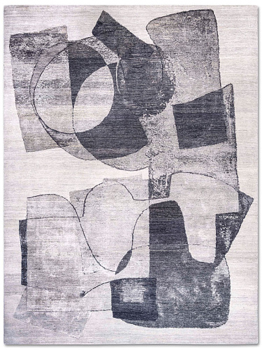 Tapis No. 13 Noir & Blanc
