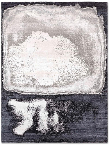 Tapis de luxe Blanc Gris