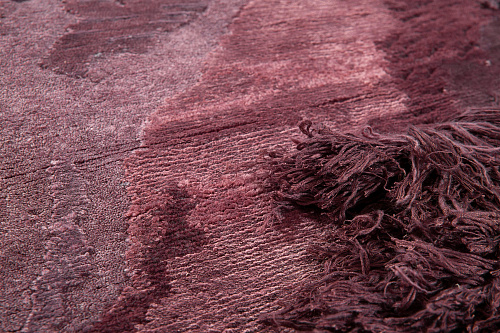 Tapis Rose Exclusif Noué à la Main