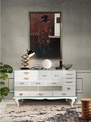 Buffet Luxe Urban Blanc