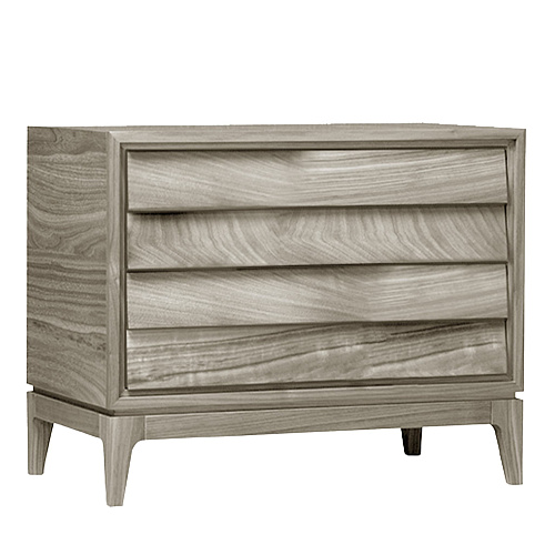 Table de Chevet Liliale Grise