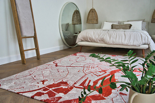 Tapis Orange Cut 9323