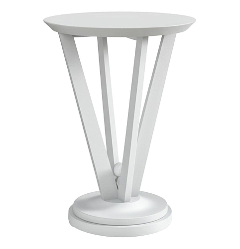 Table d'appoint ronde en bois