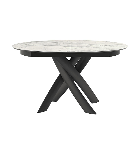 Table Style ronde extensible