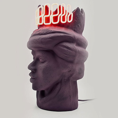 Sculpture Tête De Maure Néo Artisanale