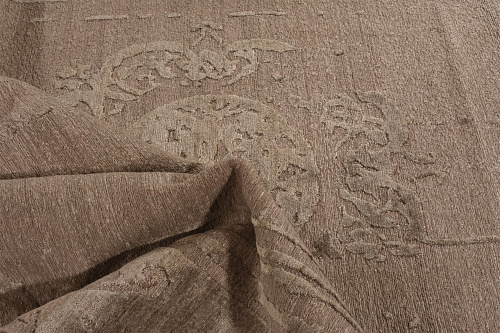 Tapis Indien en Soie de Bambou