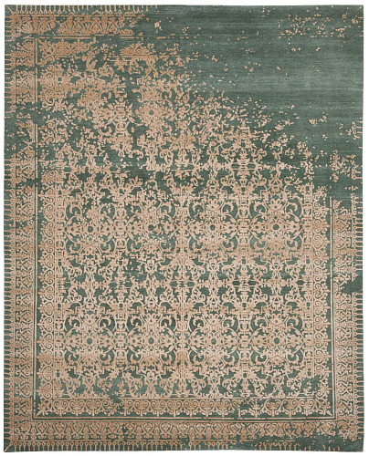 Tapis Ferrara Rocked Vert