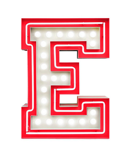 Lettre Lumineuse Enchanting E