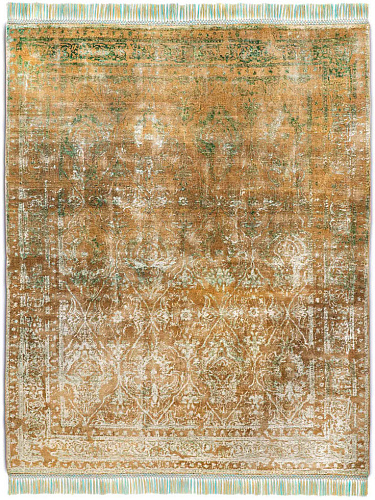 Tapis de luxe fait main Rajasthan Zero Pile
