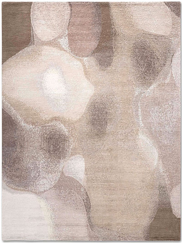 Tapis fait main de luxe Sable