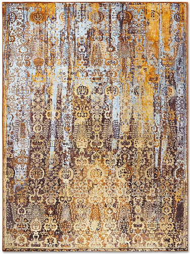 Tapis noué main Woods