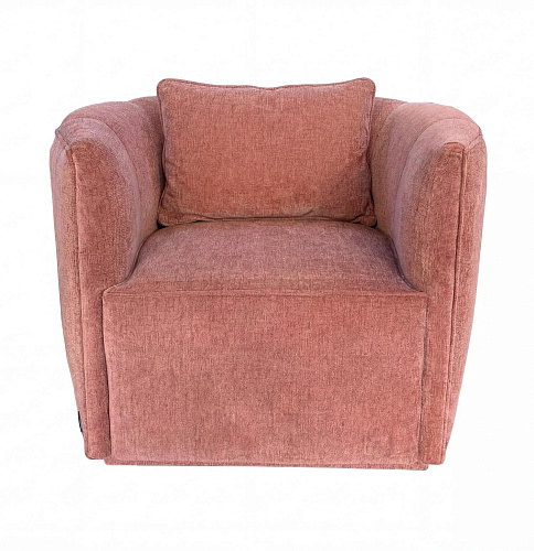 Petit fauteuil Gaia rose poudré