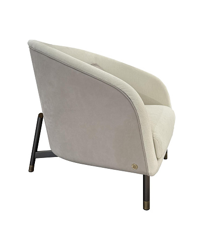 Fauteuil en bouclé Ralph