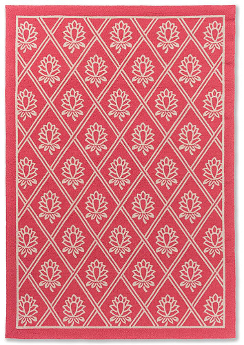 Tapis d'Extérieur Rouge Coquelicot