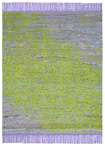 Tapis Milano Radi Raved Violet Vert